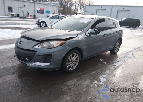 2013 Mazda Mazda3 I Grand Touring from USA, damaged, VIN JM1BL1MP5D1794989